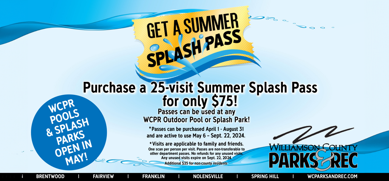 splash pass flyer